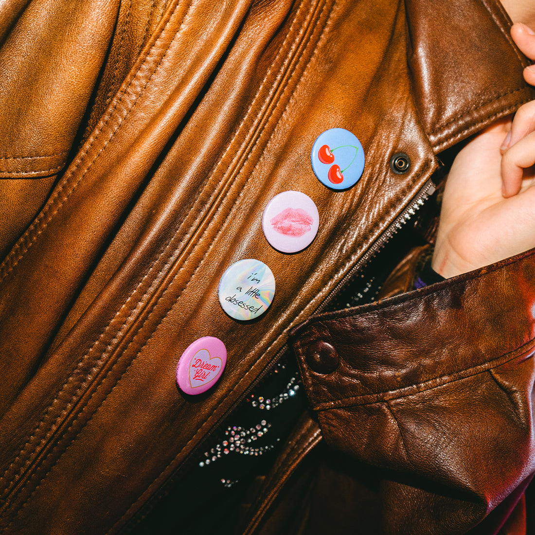 baby queen - Dream Girl 4 Badge Set