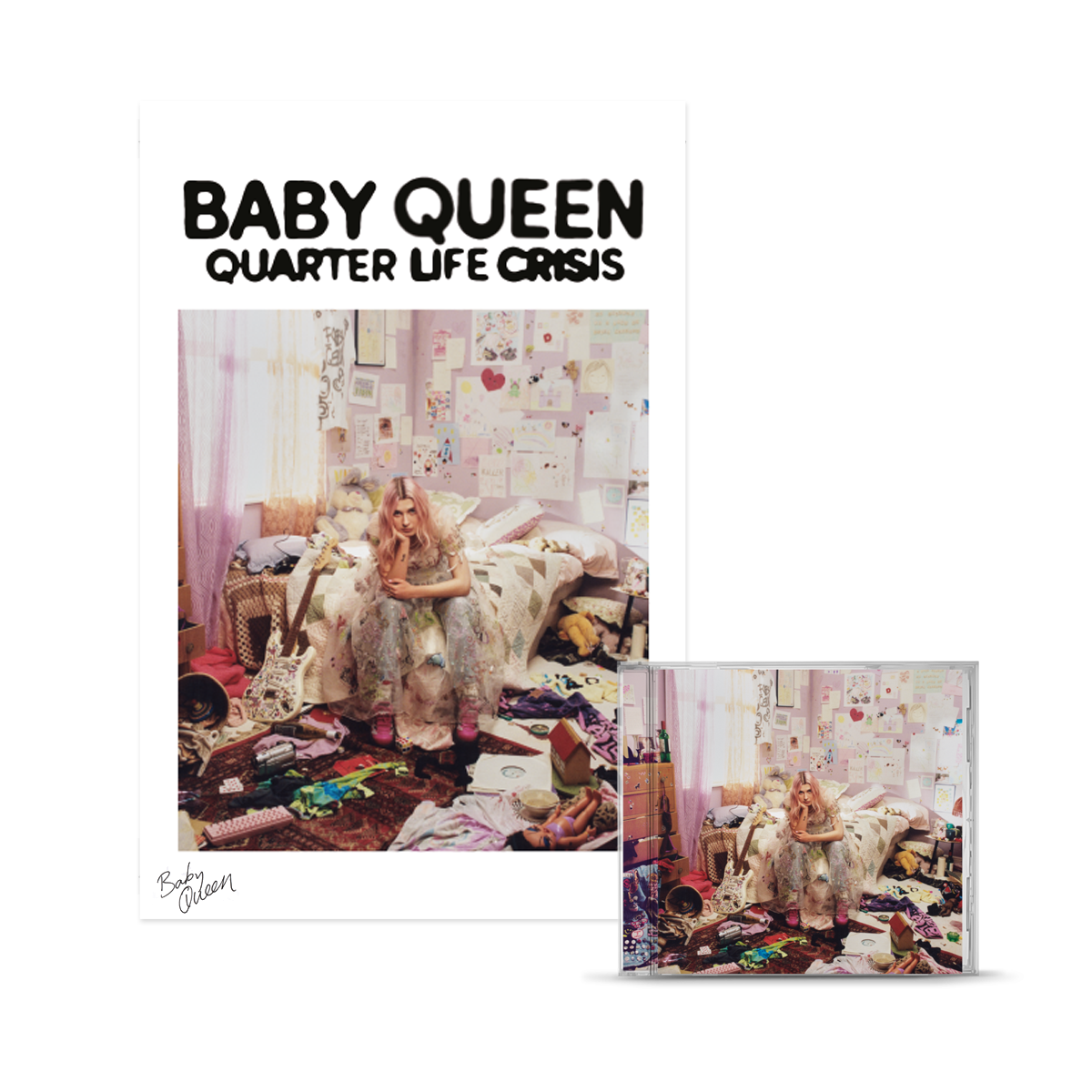 Quarter Life Crisis CD + Signed Poster #1