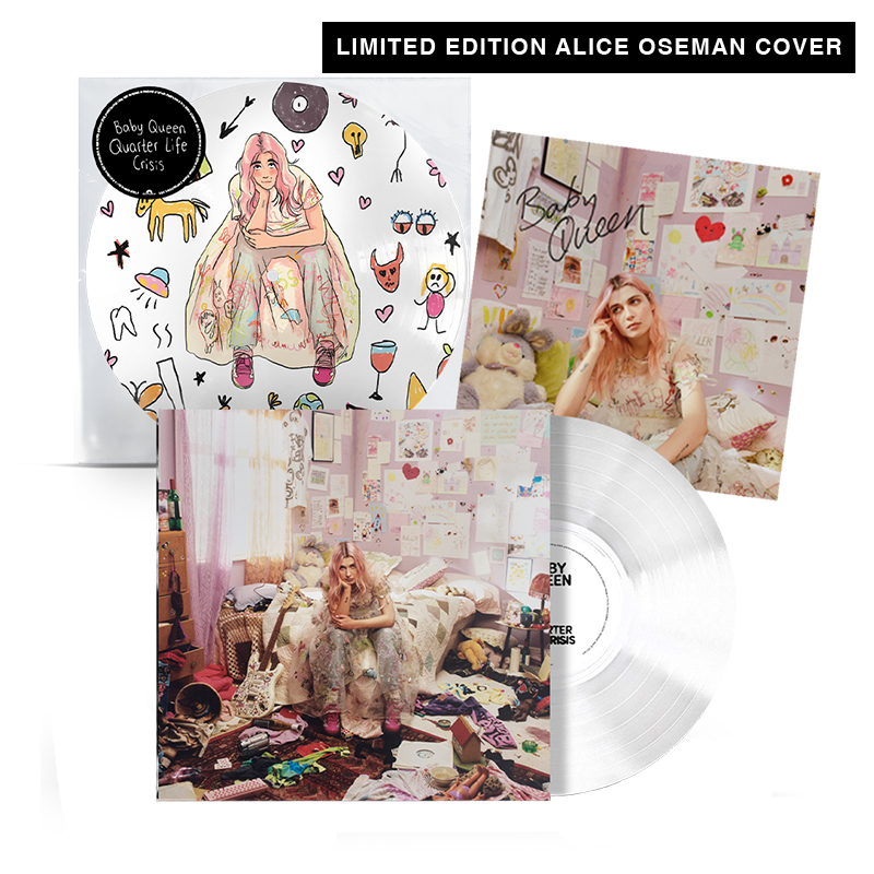 Quarter Life Crisis Picture Disc, White Vinyl + Signed Art/Lyric Card