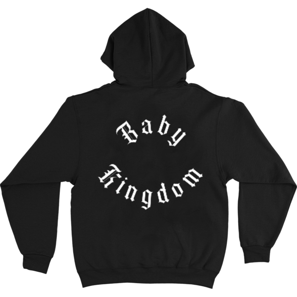 baby queen - Baby Kingdom Circle Print Hoodie