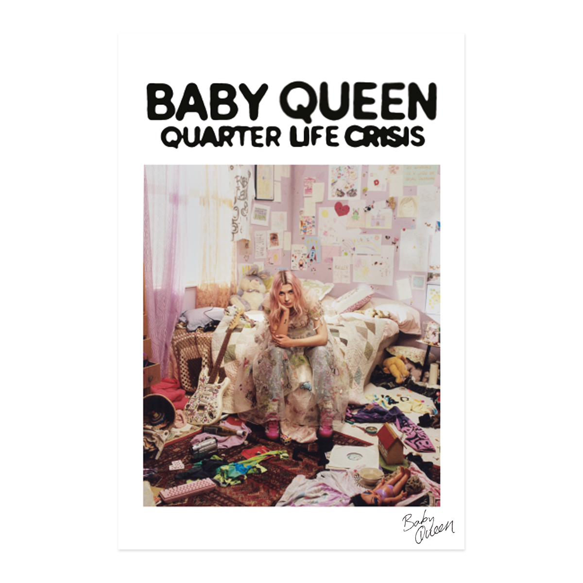 Quarter Life Crisis CD + Signed Poster #1