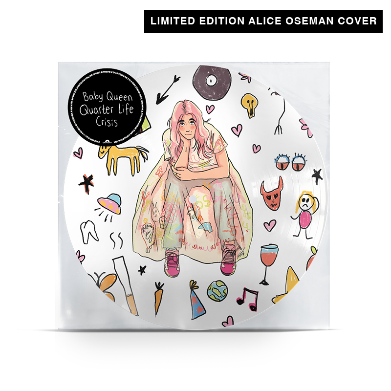 Quarter Life Crisis Picture Disc, White Vinyl + Signed Art/Lyric Card