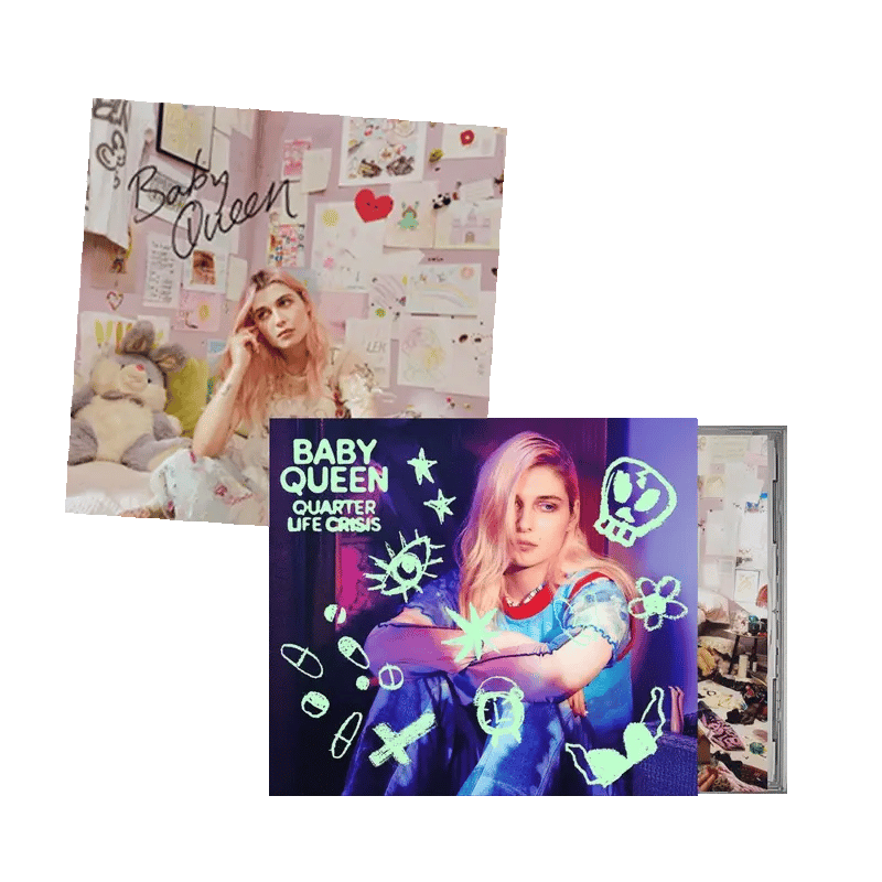 Quarter Life Crisis Tour Glow in the Dark OCard CD + Signed Art Card